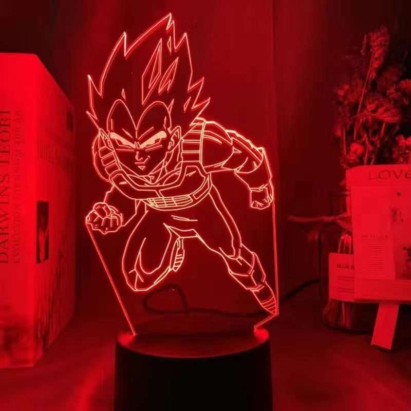 Dragon Ball 3d stereo light Goku night light