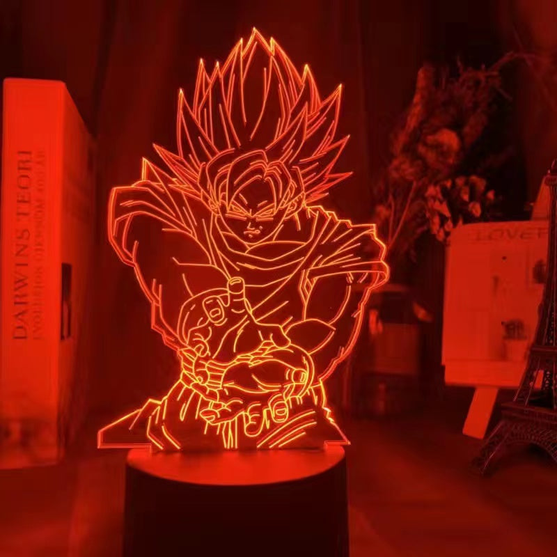 Dragon Ball 3d stereo light Goku night light