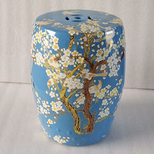 Load image into Gallery viewer, Jingdezhen ceramic drum stool porcelain stool
