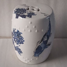 Load image into Gallery viewer, Jingdezhen ceramic drum stool porcelain stool
