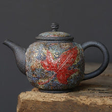 Load image into Gallery viewer, Master Collection----Maple Leaf Rock Mine Handmade Teapot Museum Collection Identical【M555】

