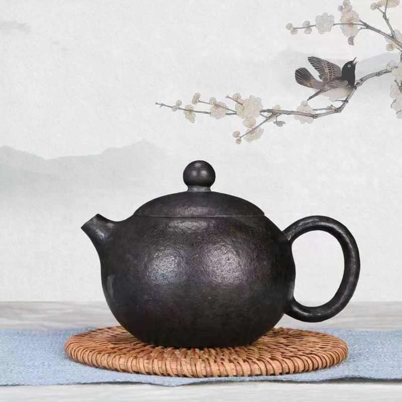 Master Collection----Original ecological moraine rock pure relief moraine rock pot Teapot【M576】