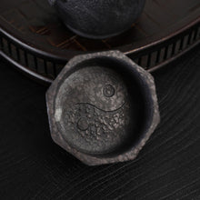 Load image into Gallery viewer, Master Collection----Natural Moraine Rock Retro Pure Handmade Bagua Qiankun Cup【M577】
