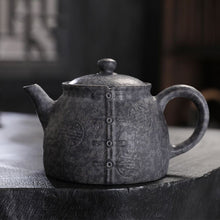 Load image into Gallery viewer, Master Collection----Moraine stone pure handmade Tang suit pot【M579】

