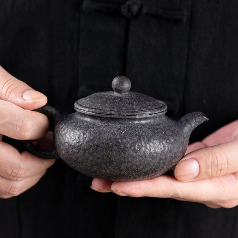 BEMY Master Collection----Natural Moraine Rock Teapot【M583】