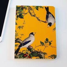 Load image into Gallery viewer, Ancient style Lang Shining flower and bird A5 blank notebook
