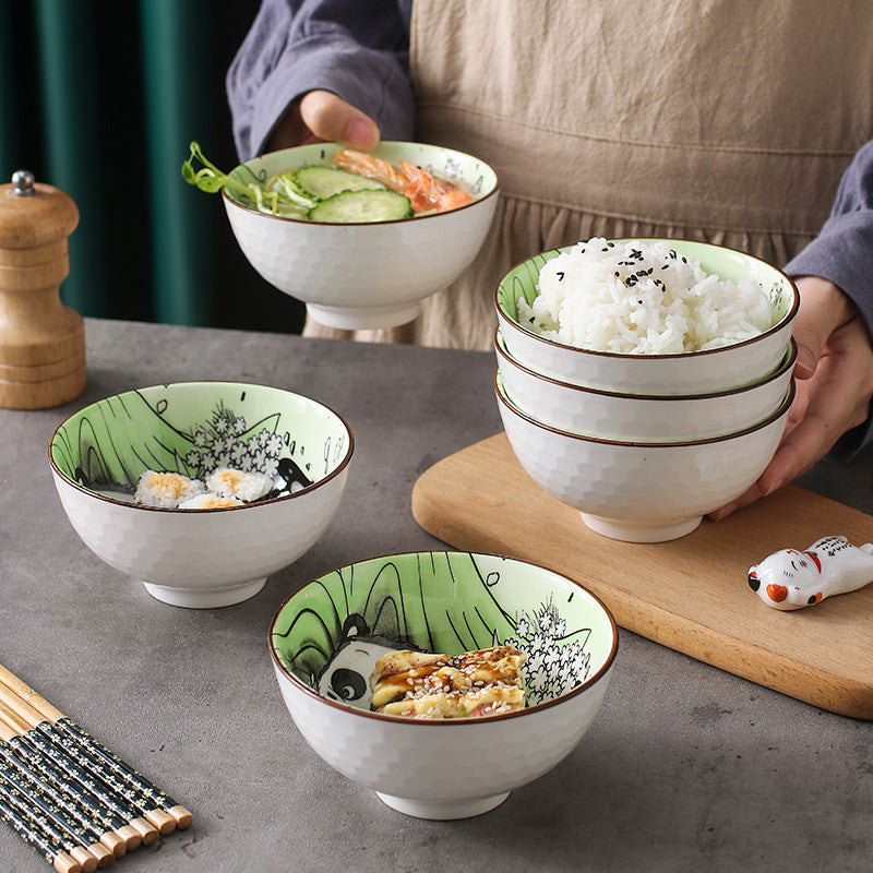 BEMY Creative Panda Porcelain Bowl Set