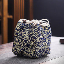 Load image into Gallery viewer, Cotton travel storage Teacup bag
