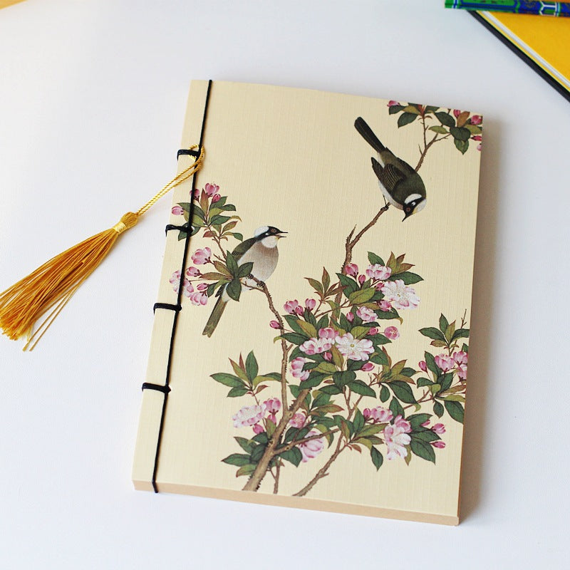 Ancient style thread tassel notebook