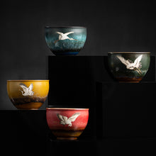 Load image into Gallery viewer, Crane Perfection Teacup Premium Set
