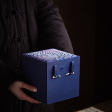 Load image into Gallery viewer, High-end Yunjin Teacup/Gaiwan/Teapot Box Gift Box
