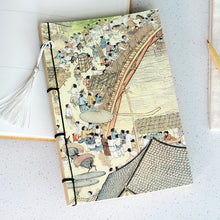 Load image into Gallery viewer, Ancient style thread tassel notebook
