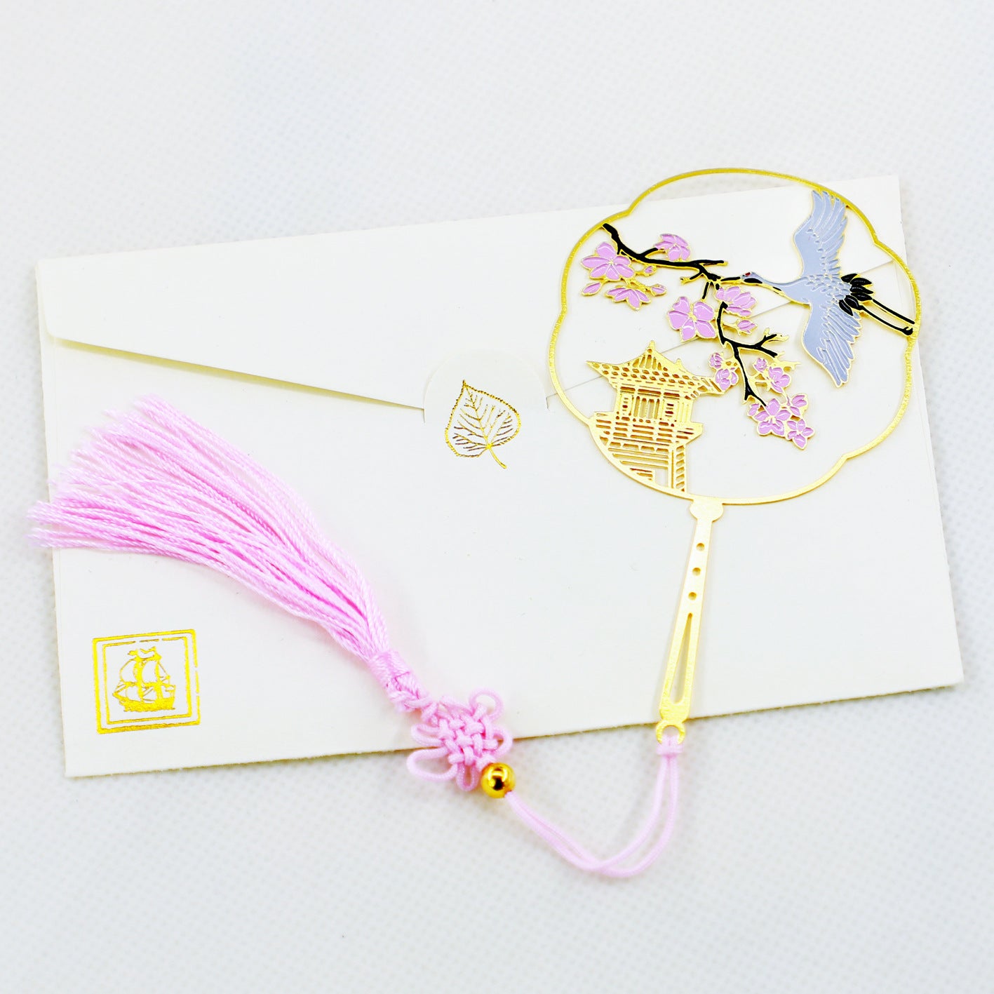 Classical Fan Shape Series Bookmark