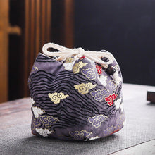 Load image into Gallery viewer, Cotton travel storage Teacup bag
