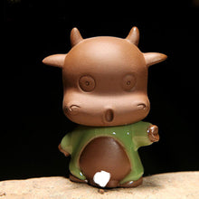 Load image into Gallery viewer, Peeing ox purple clay tea pet
