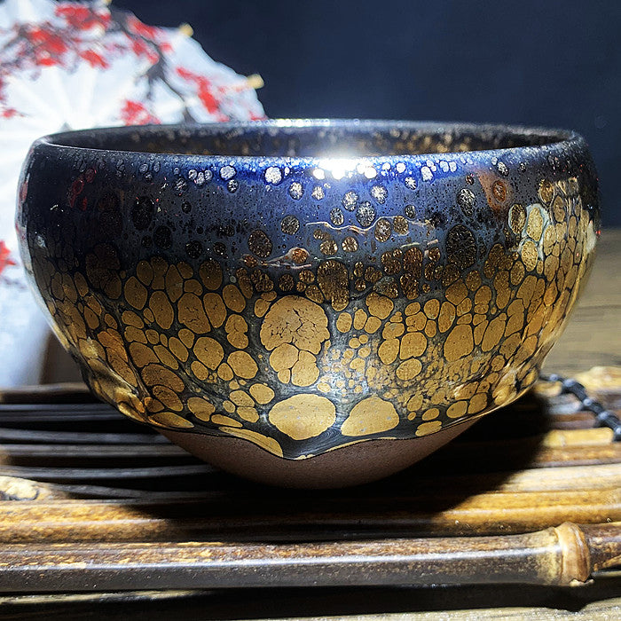 Master Collection----Golden Oil Drop Teacup  (M340)